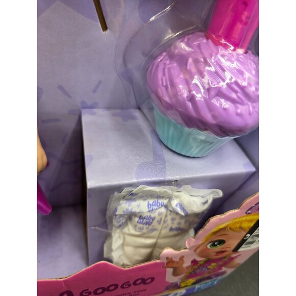 Baby Alive LaLa Goo Goo Birthday Bestie Doll Drinks Wets Blows Candle Party Toy - Picture 5 of 9
